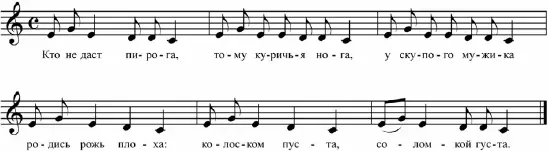 Кто не даст пирога Тому куричья нога У скупого мужика Родись рожь плоха - фото 90