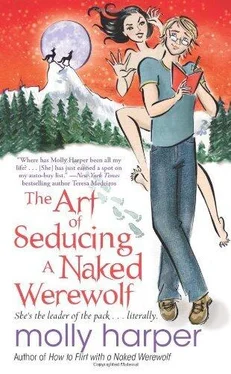 Молли Харпер The Art of Seducing a Naked Werewolf обложка книги