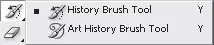 Рис 38Раскрытая группа инструмента History Brush ToolИсторическая кисть - фото 31