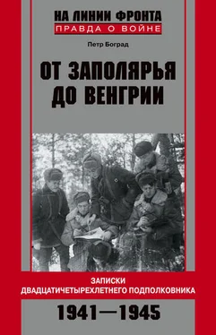 Петр Боград От Заполярья до Венгрии. Записки двадцатичетырехлетнего подполковника. 1941-1945 обложка книги