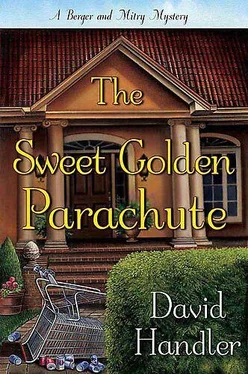 David Handler The sweet golden parachute обложка книги