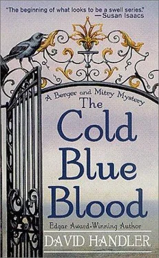 David Handler The Cold Blue Blood обложка книги