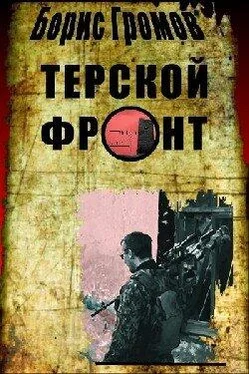 Борис Громов Терской фронт обложка книги