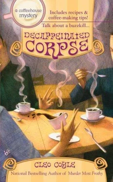 Клео Коул Decaffeinated Corpse обложка книги