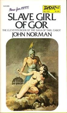 John Norman Slave Girl Of Gor обложка книги