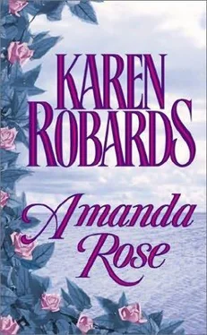 Karen Robards Amanda Rose обложка книги