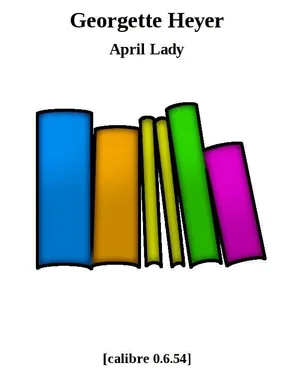 April Lady Georgette Heyer обложка книги