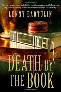 Lenny Bartulin Death by the Book обложка книги