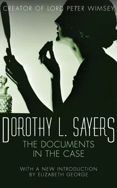 Dorothy Sayers The Documents in the Case обложка книги