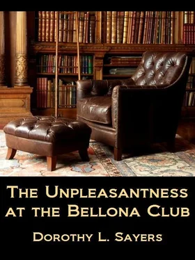 Dorothy Sayers The Unpleasantness at the Bellona Club обложка книги