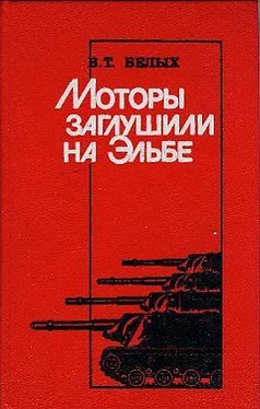 Василий Белых Моторы заглушили на Эльбе обложка книги