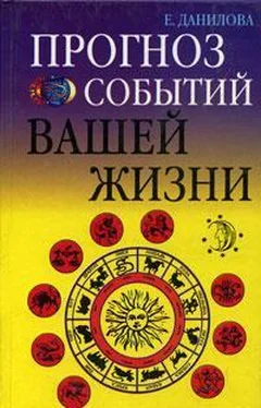 Елизавета Данилова Прогноз событий вашей жизни обложка книги