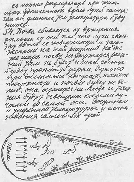 Из рукописи К Э Циолковского Альбом космических путешествий 1933 г - фото 22