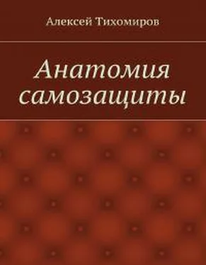 Алексей Тихомиров Анатомия самозащиты обложка книги