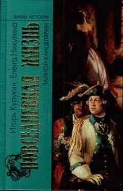 Елена Никулина Повседневная жизнь тайной канцелярии XVIII века обложка книги