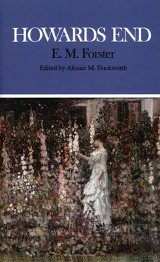Edward Morgan Forster Howards End обложка книги