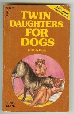 Kathy Harris Twin daughters for dogs обложка книги