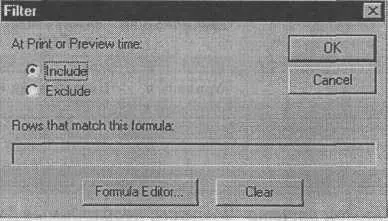 Рис 2215 Диалог Filter В диалоге Formula Editor нужно создать формулу - фото 167