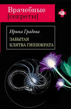 Ирина Градова Забытая клятва Гиппократа обложка книги