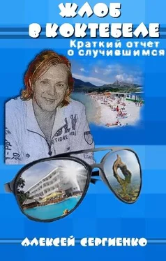 Алексей Сергиенко Жлоб в Коктебеле обложка книги