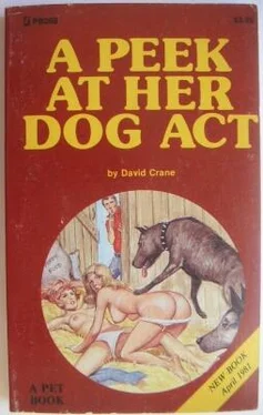 David Crane A peek at her dog act обложка книги