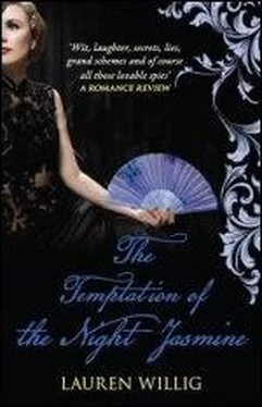 Лорен Уиллиг The Temptation of the Night Jasmine обложка книги