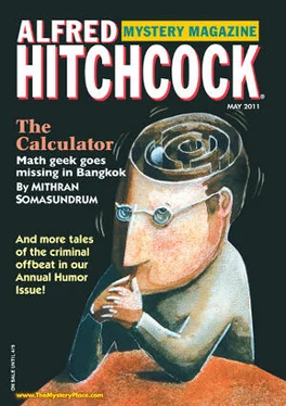 Robert Lopresti Alfred Hitchcock’s Mystery Magazine. Vol. 56, No. 5, May 2011