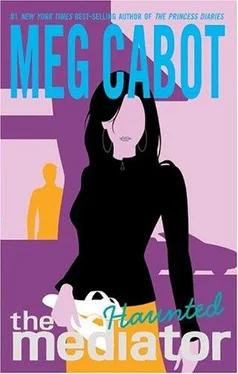 Meg Cabot Haunted обложка книги