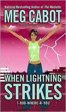 Meg Cabot When Lightning Strikes обложка книги