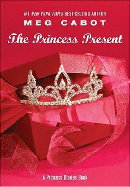 Meg Cabot The Princess Present обложка книги