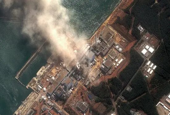 Вид из космоса на столб дыма над АЭС с сайта - фото 45
