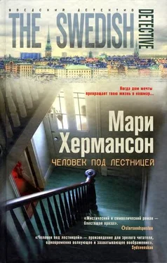 Мари Хермансон Человек под лестницей обложка книги