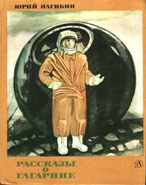 Юрий Нагибин Рассказы о Гагарине обложка книги