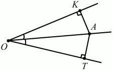 Рис 91 АК AT где А любая точка на биссектрисе Геометрическим местом - фото 99