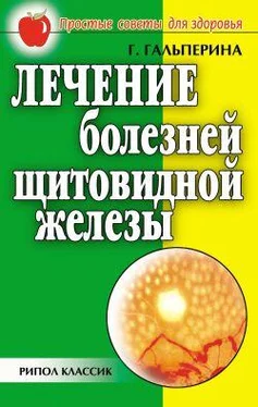 Галина Гальперина Лечение болезней щитовидной железы обложка книги