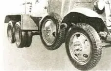 ЛЕГКИЙ БРОНЕАВТОМОБИЛЬ БА21 Разработан в 1939 году Выпущен опытный образец - фото 17
