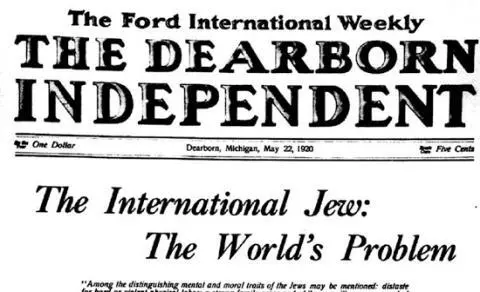 The Dearborn Independent newspaper 1920 Jesse Owens at start of record - фото 8