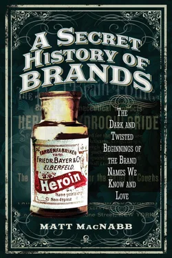 Matt MacNabb A Secret History of Brands: The Dark and Twisted Beginnings of the Brand Names We Know and Love обложка книги