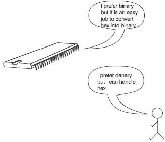 Figure 31 Hex is a good compromise Converting denary to hex The process - фото 16