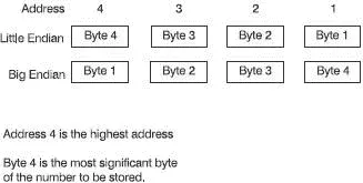 Figure 134 Big and little endians PowerPC 970 A large number of PowerPCs have - фото 142