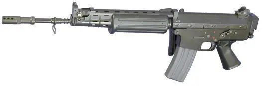 FN FNC раннего производства Приклад сложен FN FNC Para с укороченным - фото 34