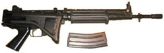 FN FNC Para с укороченным стволом приклад сложен магазин извлечен Калибр - фото 35