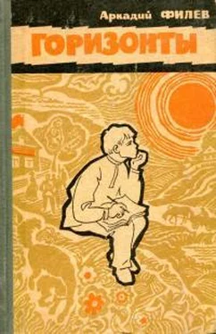 Аркадий Филев Горизонты обложка книги