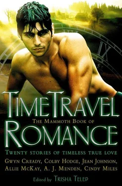 Trisha Telep The Mammoth Book of Time Travel Romance обложка книги