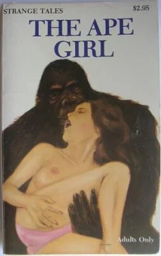 Unknown The ape girl обложка книги