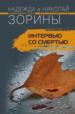 Николай Зорин Интервью со смертью обложка книги