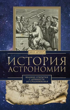 Джон Дрейер История астрономии. Великие открытия с древности до Средневековья обложка книги