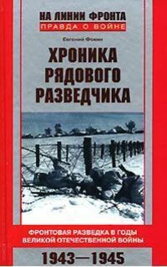 Евгений Фокин Хроника рядового разведчика обложка книги