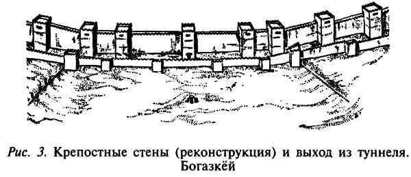 Богазкёй почти со всех сторон был защищен природными укреплениями глубокими - фото 3