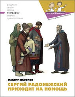 Максим Яковлев Сергий Радонежский приходит на помощь обложка книги